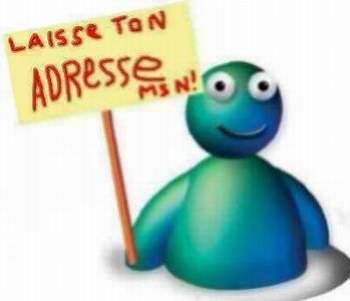 lache ton adresse msn
